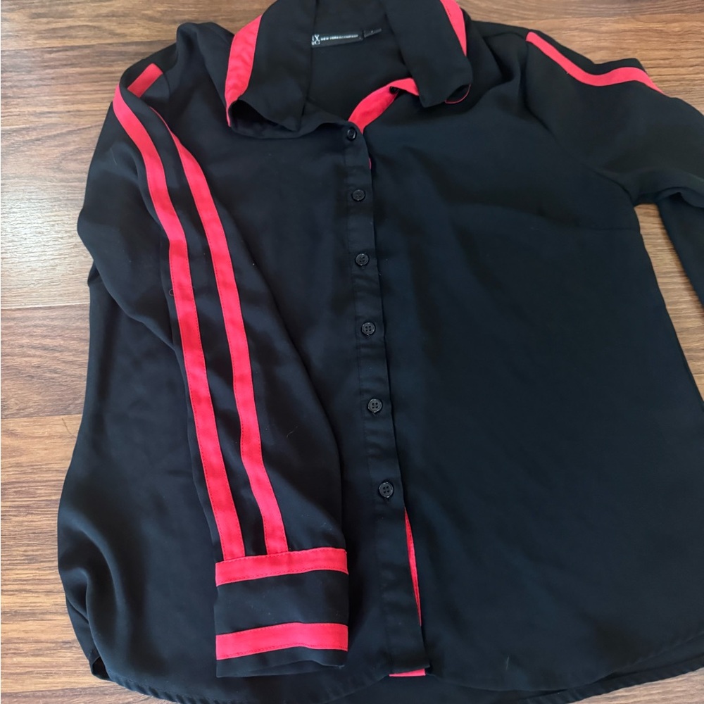 Black and Red Kids Shirt